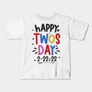 Happy Twosday Kids T-Shirt